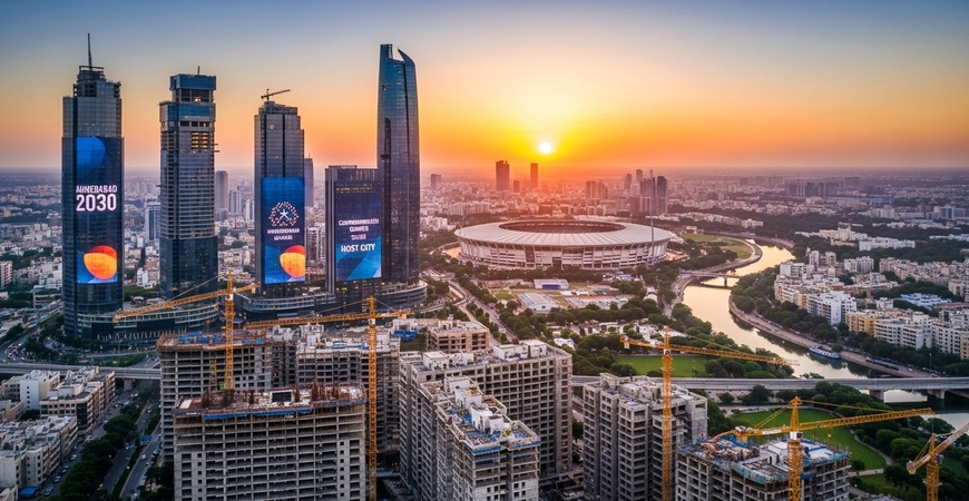 How Commonwealth Games 2030 Will Transform Ahmedabad’s Real Estate Market