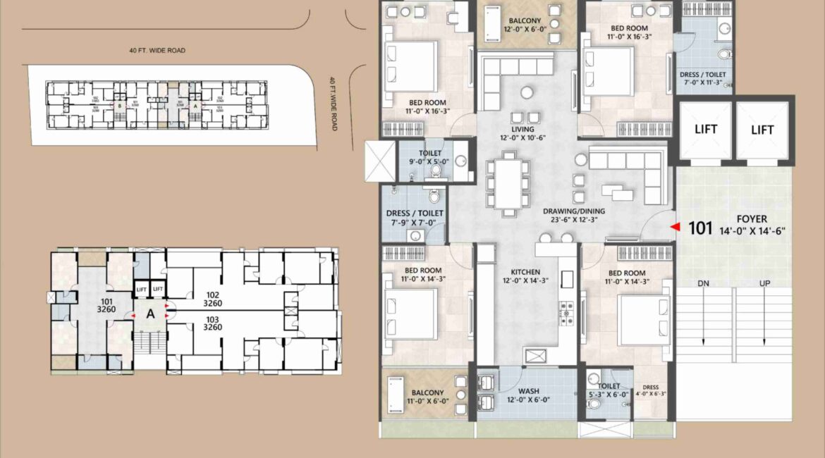 4 & 5 BHK Premium Residences