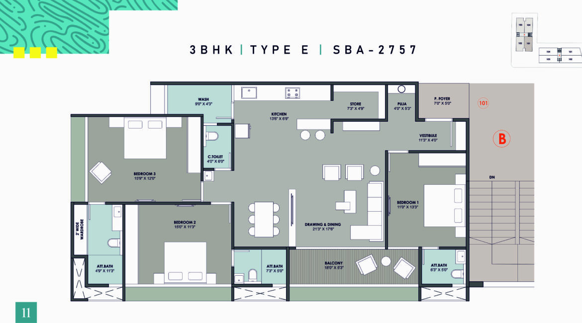 3 & 4 BHK Premium Residences